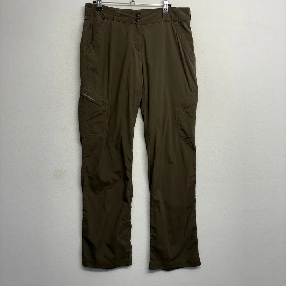 Exofficio Cargo‎ Nylon Pants Women's 8 Brown